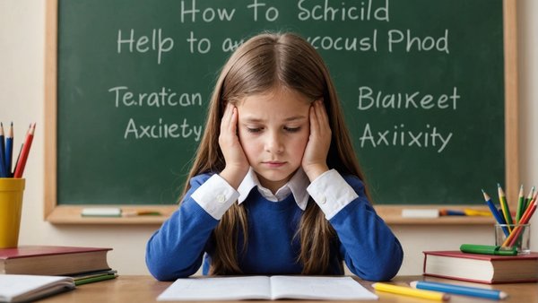 Comment aider votre enfant à surmonter l'anxiété scolaire